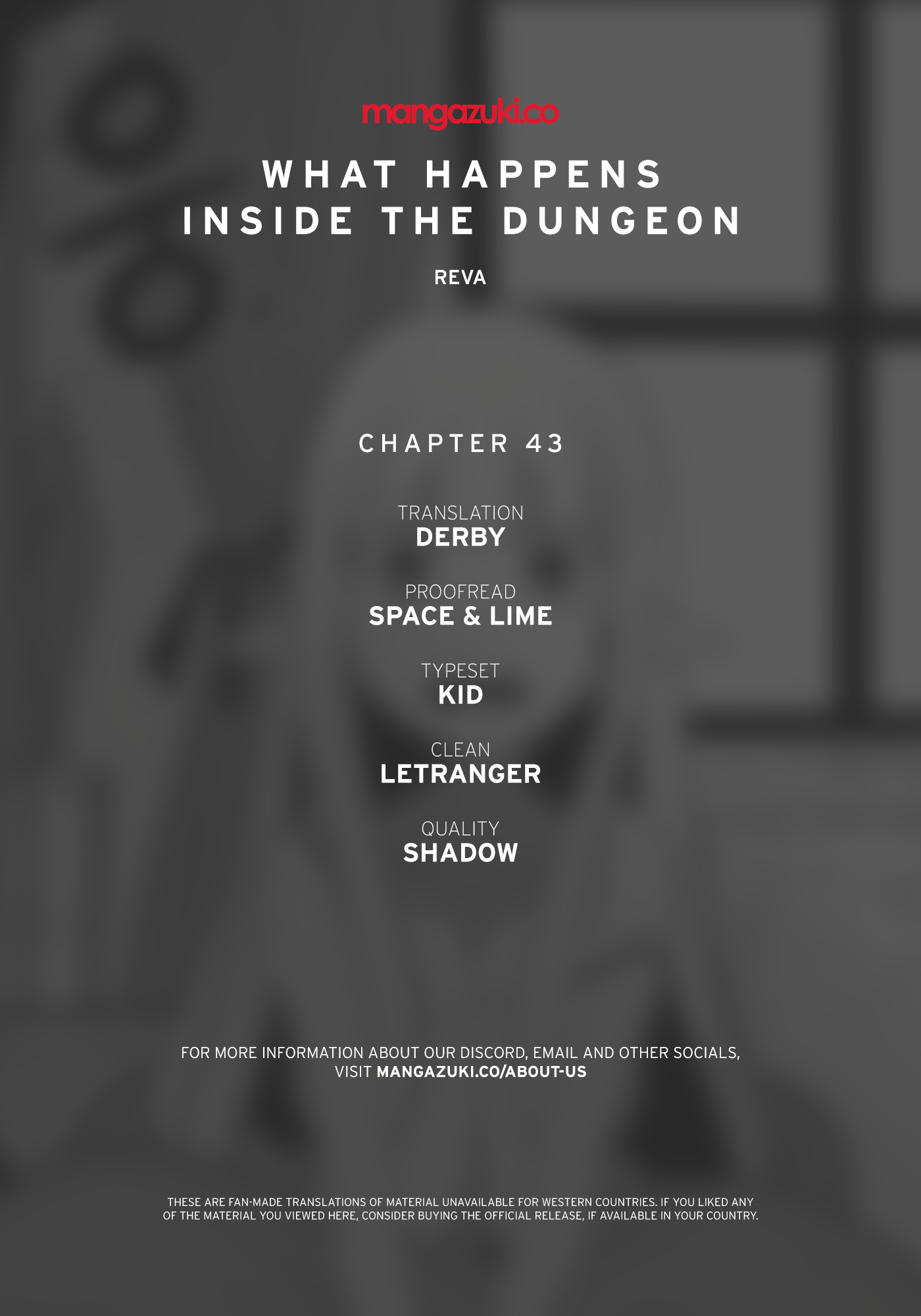 What Happens Inside The Dungeon Chapter 43 - Picture 1