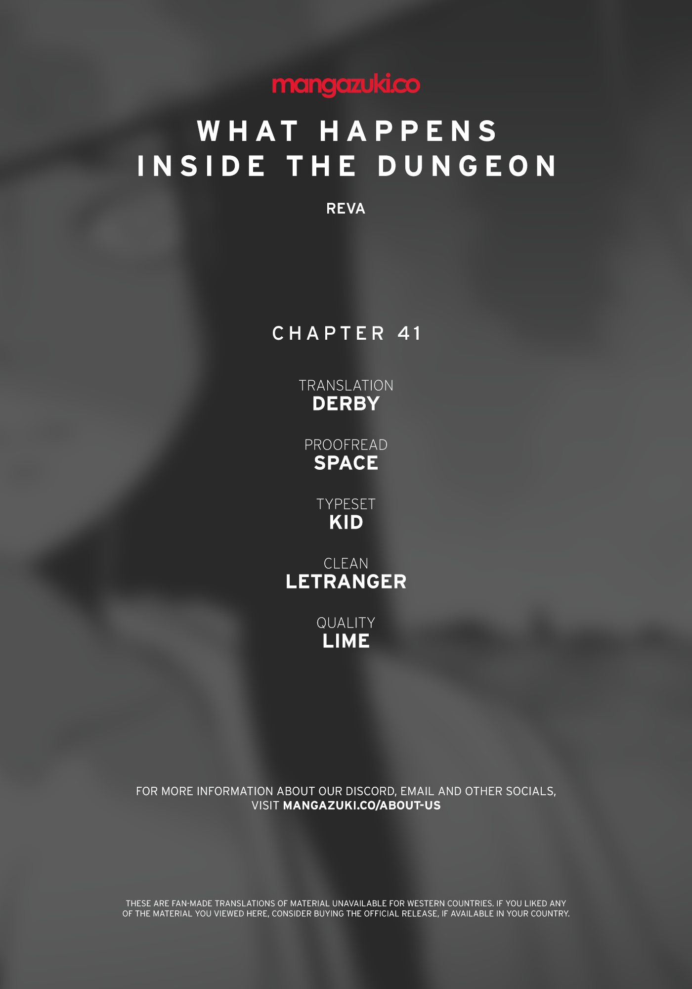 What Happens Inside The Dungeon Chapter 41 - Picture 1
