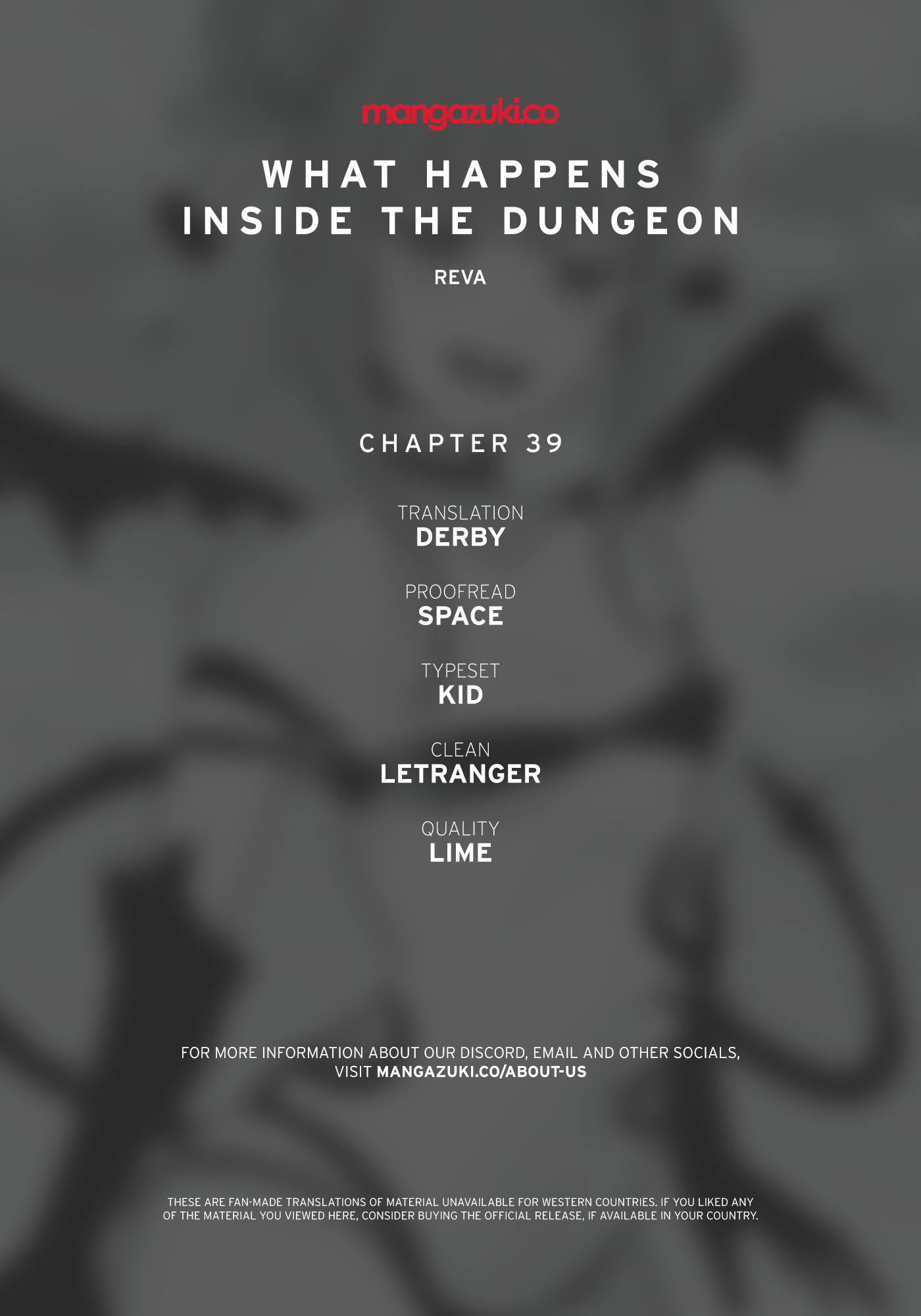 What Happens Inside The Dungeon Chapter 39 - Picture 1
