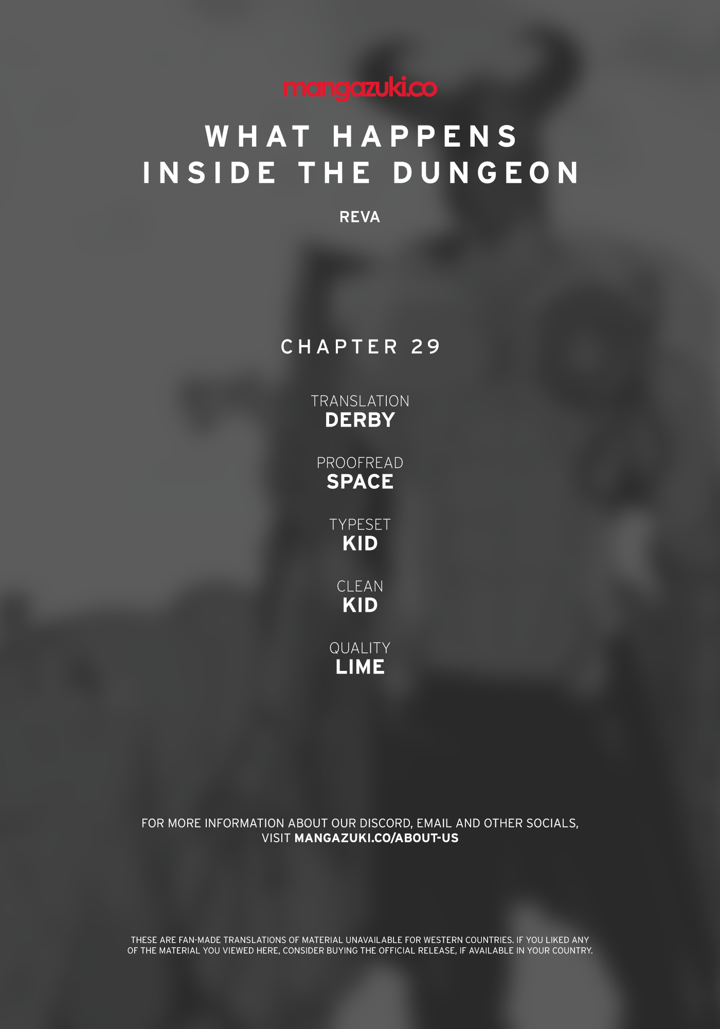 What Happens Inside The Dungeon Chapter 29 - Picture 1
