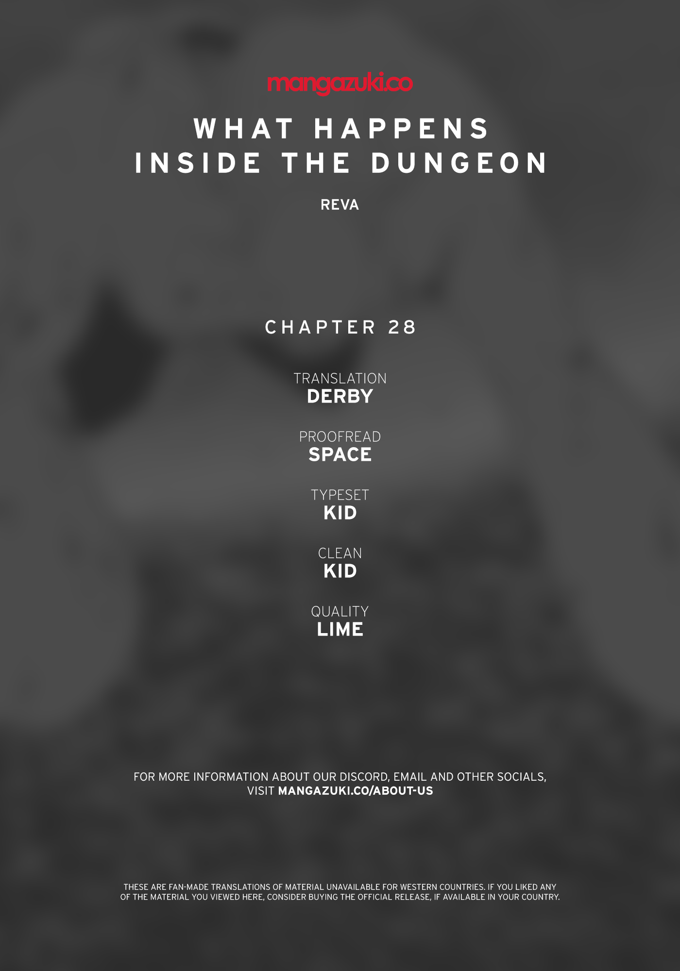 What Happens Inside The Dungeon Chapter 28 - Picture 1