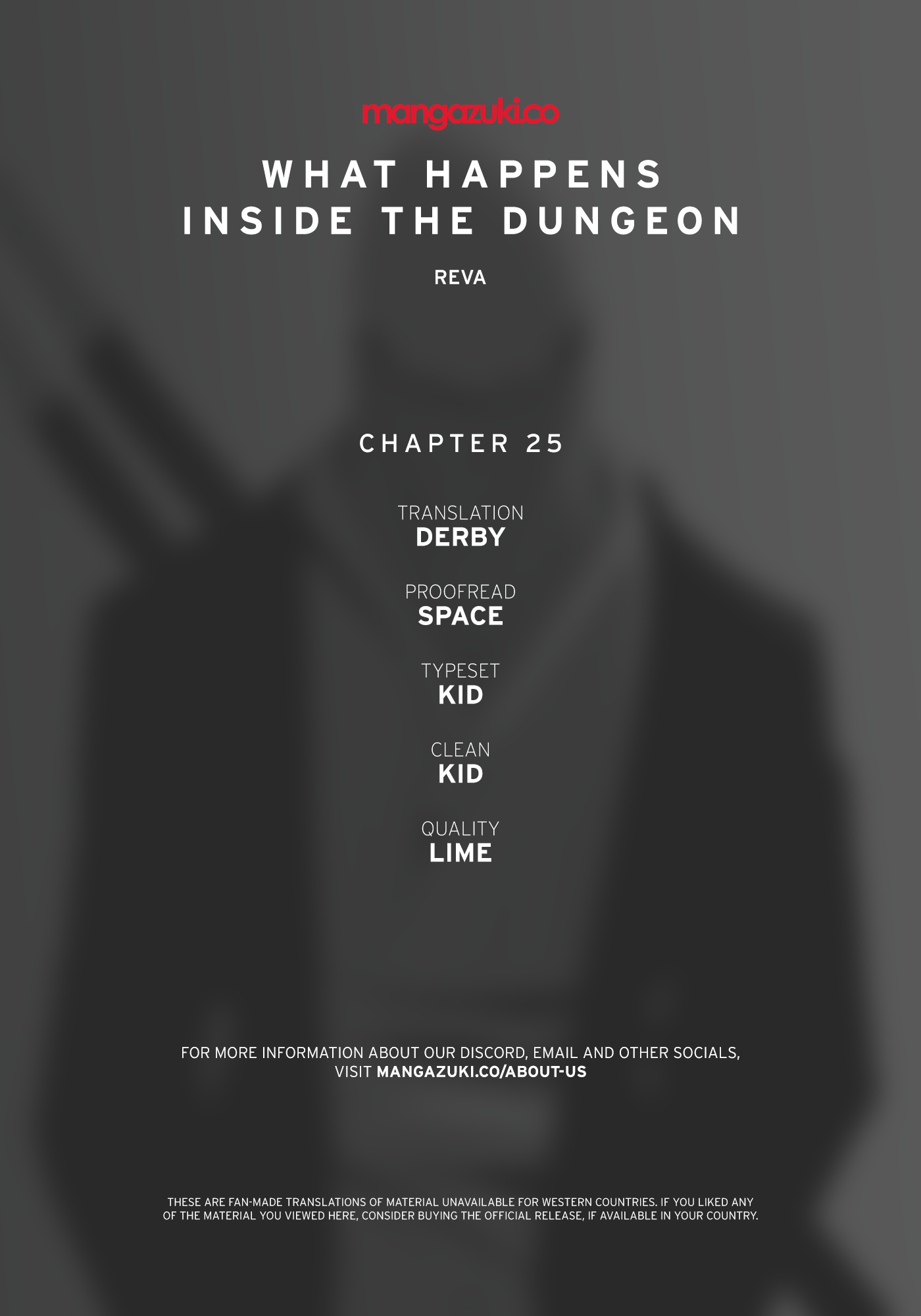 What Happens Inside The Dungeon Chapter 25 - Picture 1