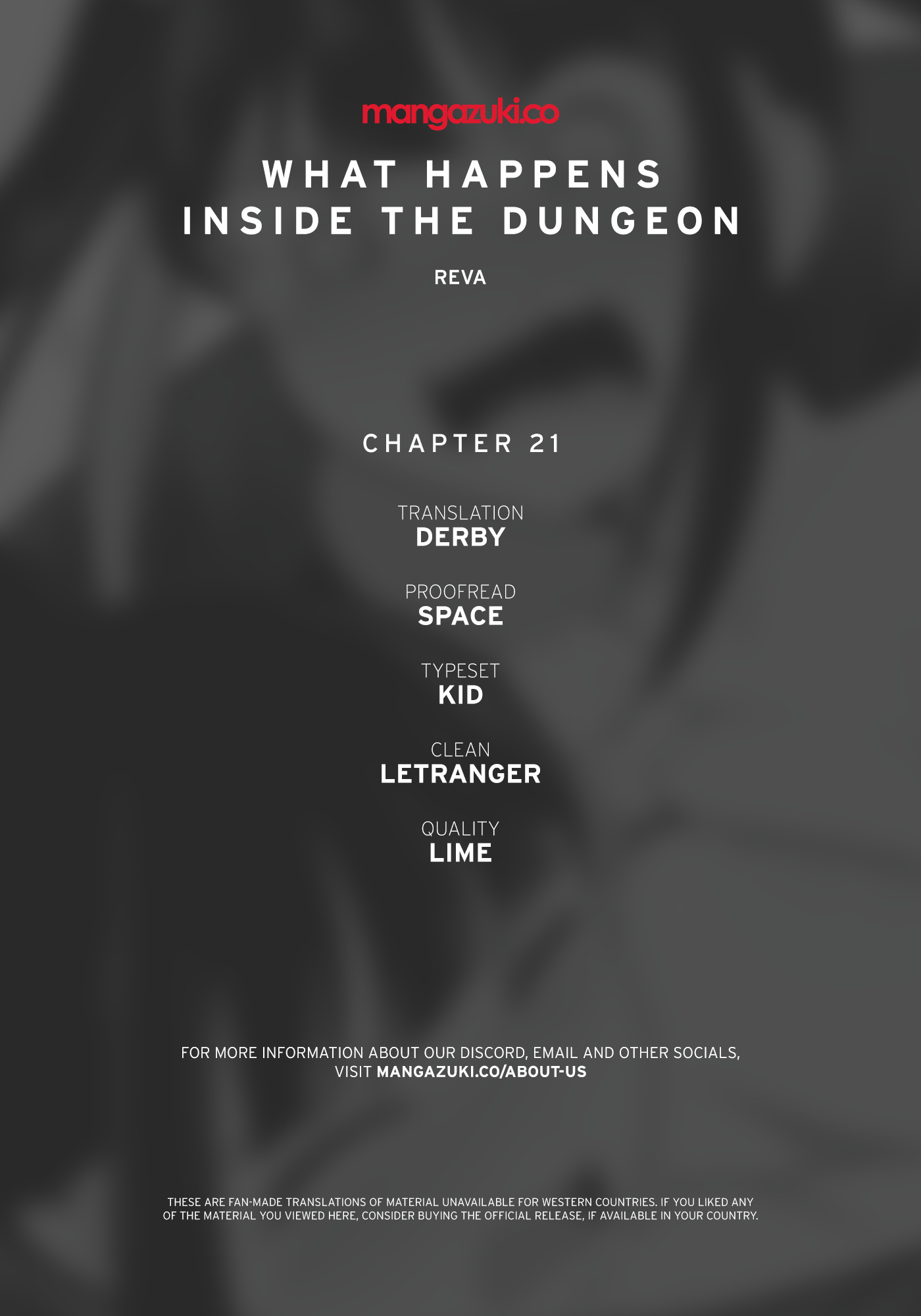 What Happens Inside The Dungeon Chapter 21 - Picture 1