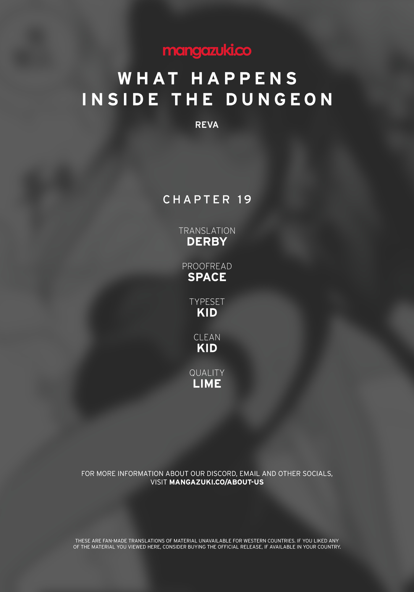 What Happens Inside The Dungeon Chapter 19 - Picture 1