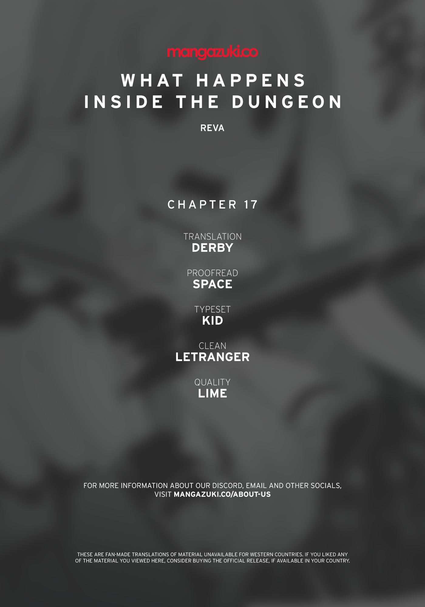 What Happens Inside The Dungeon Chapter 17 - Picture 1