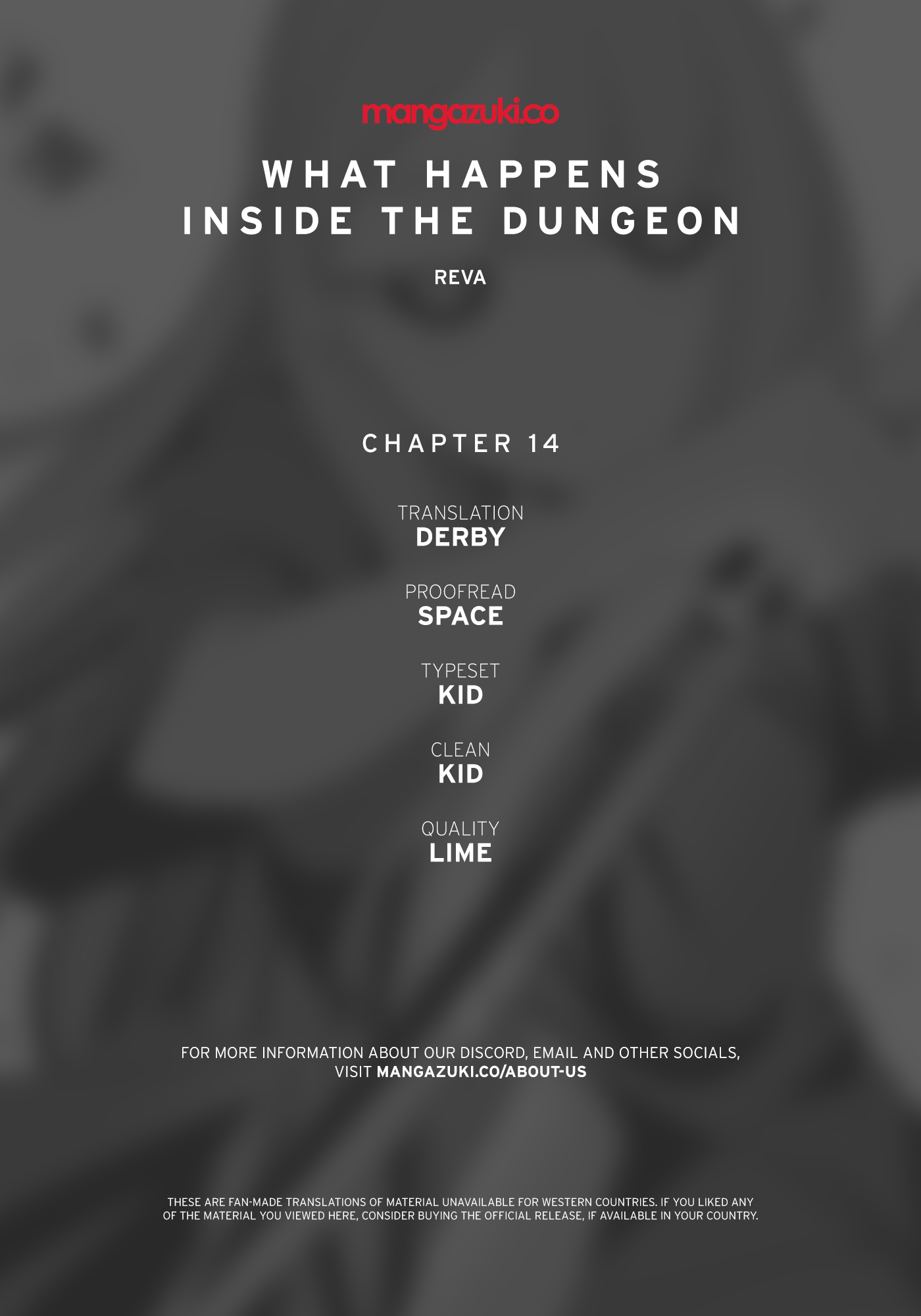 What Happens Inside The Dungeon Chapter 14 - Picture 1