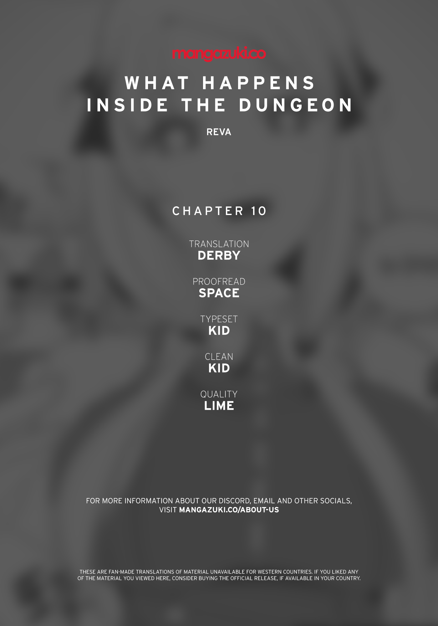 What Happens Inside The Dungeon Chapter 10 - Picture 1