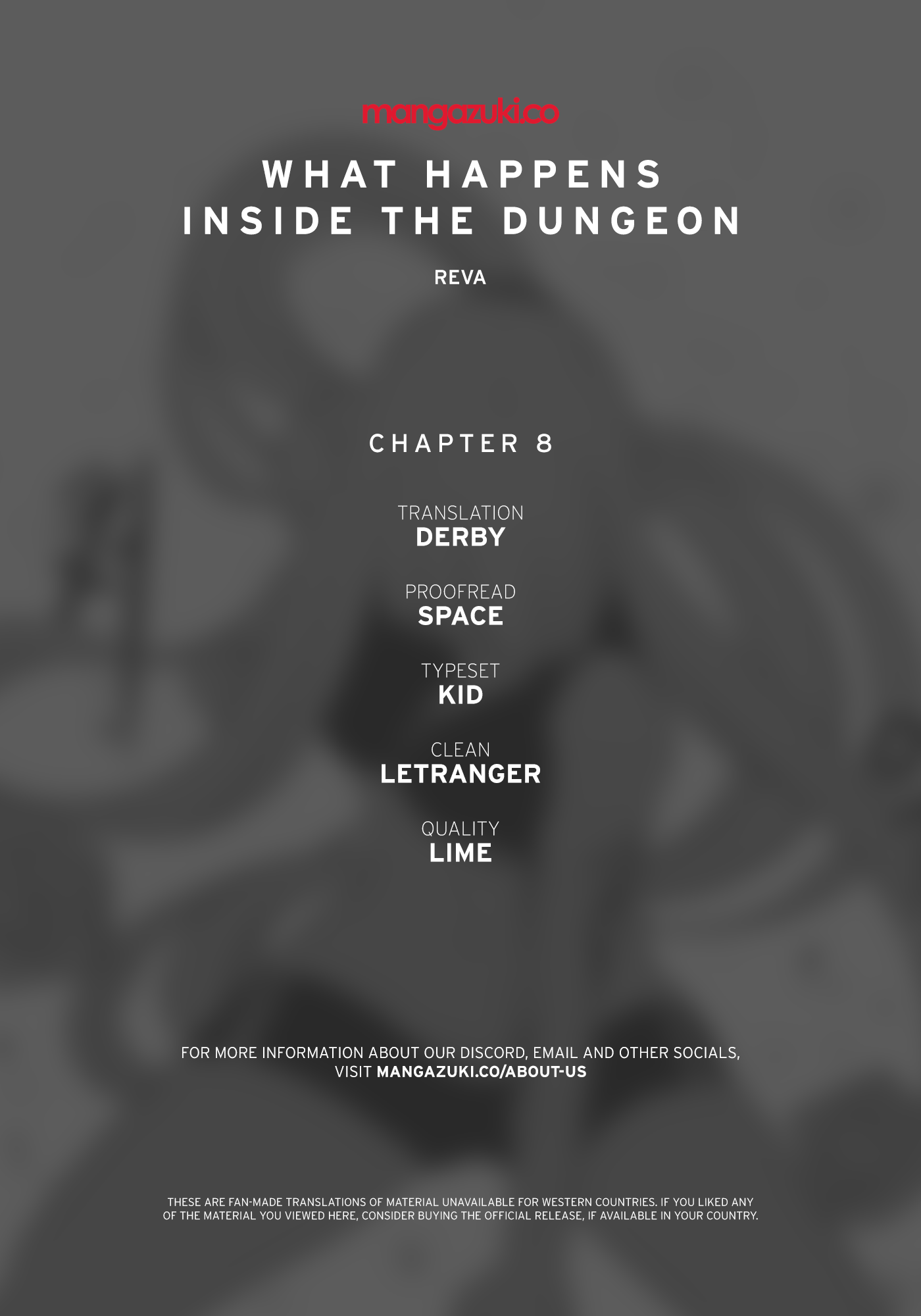 What Happens Inside The Dungeon Chapter 8 - Picture 1