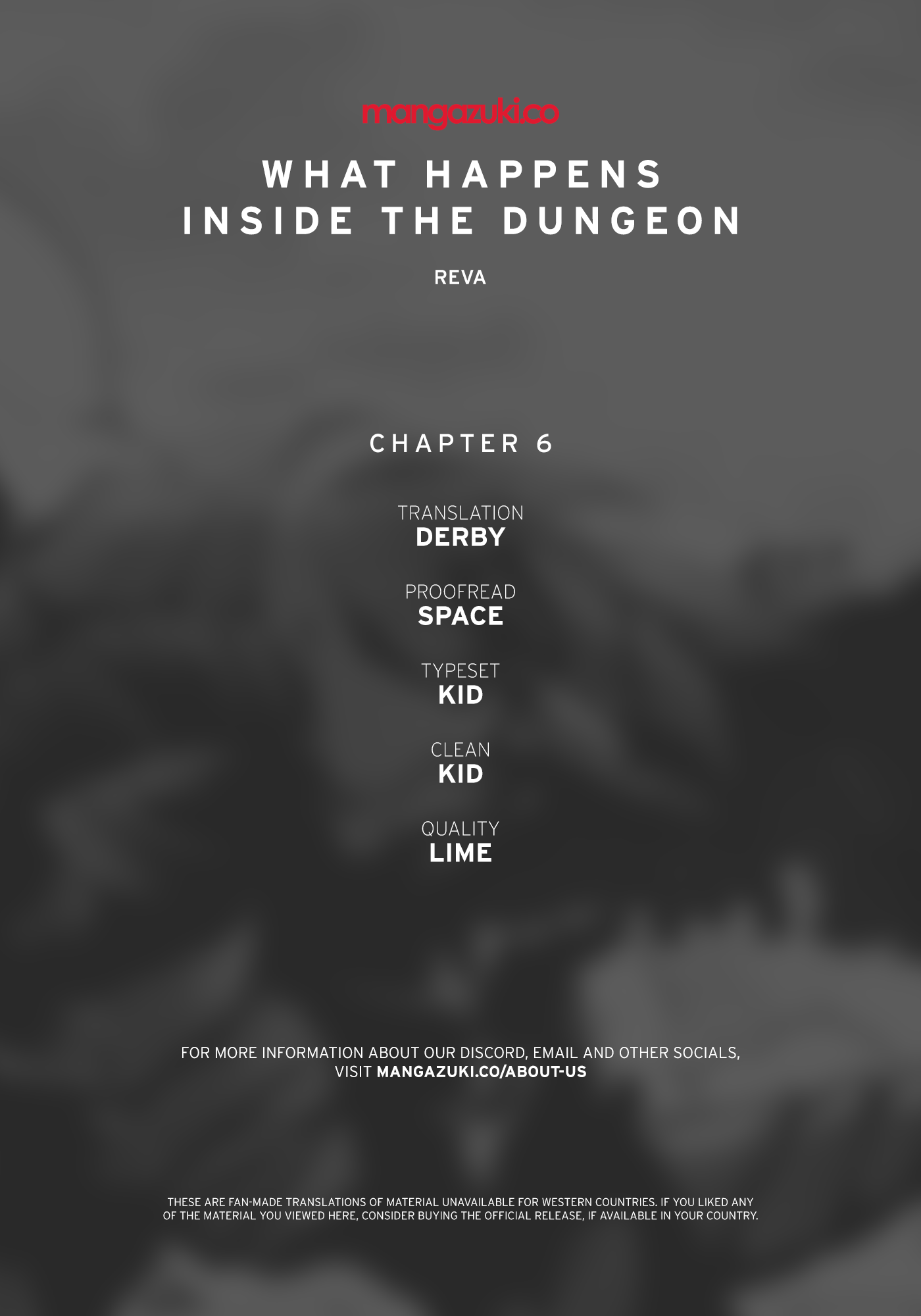 What Happens Inside The Dungeon Chapter 6 - Picture 1