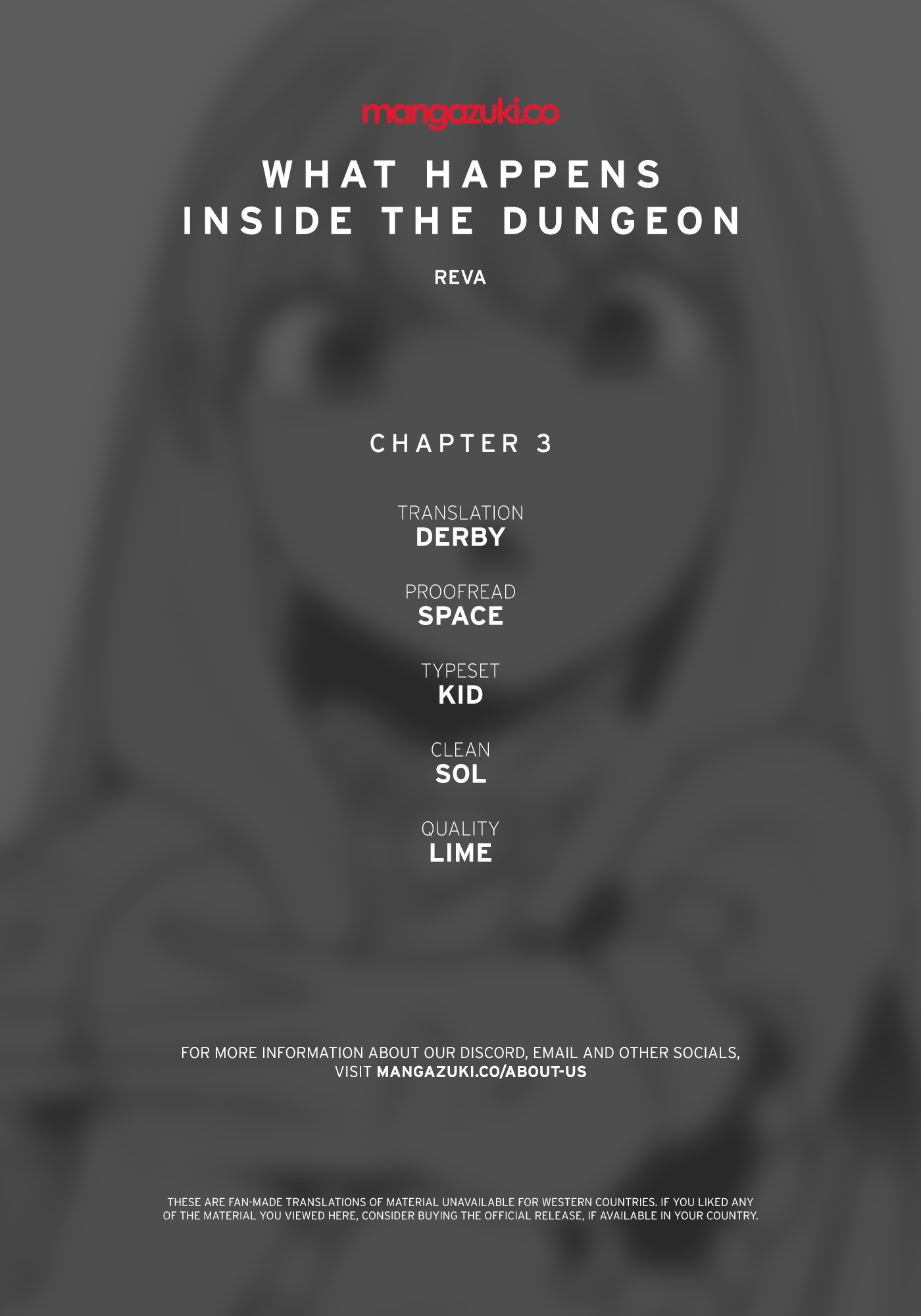 What Happens Inside The Dungeon Chapter 3 - Picture 1