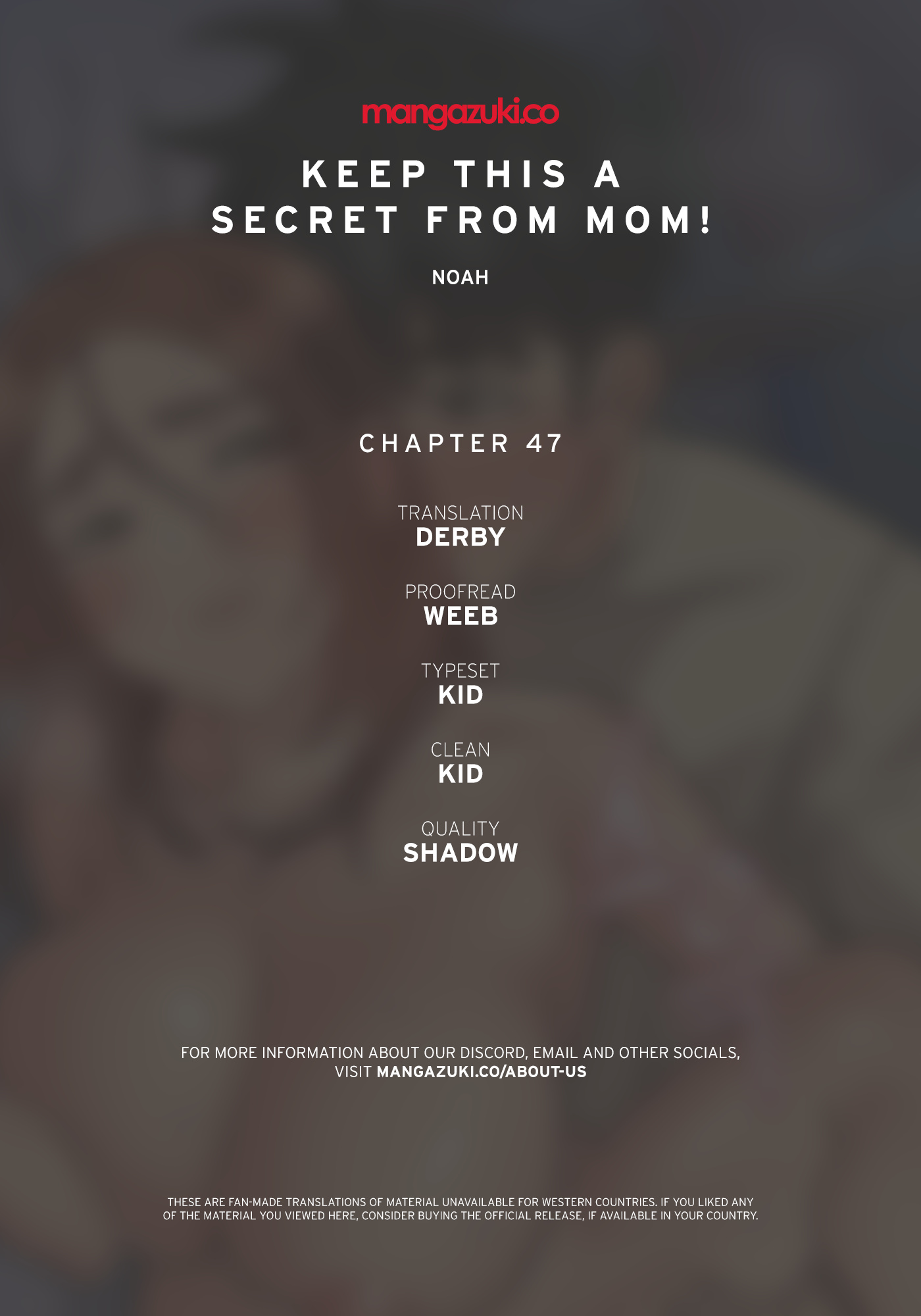 Keep This A Secret From Mom Chapter 47 - Picture 1