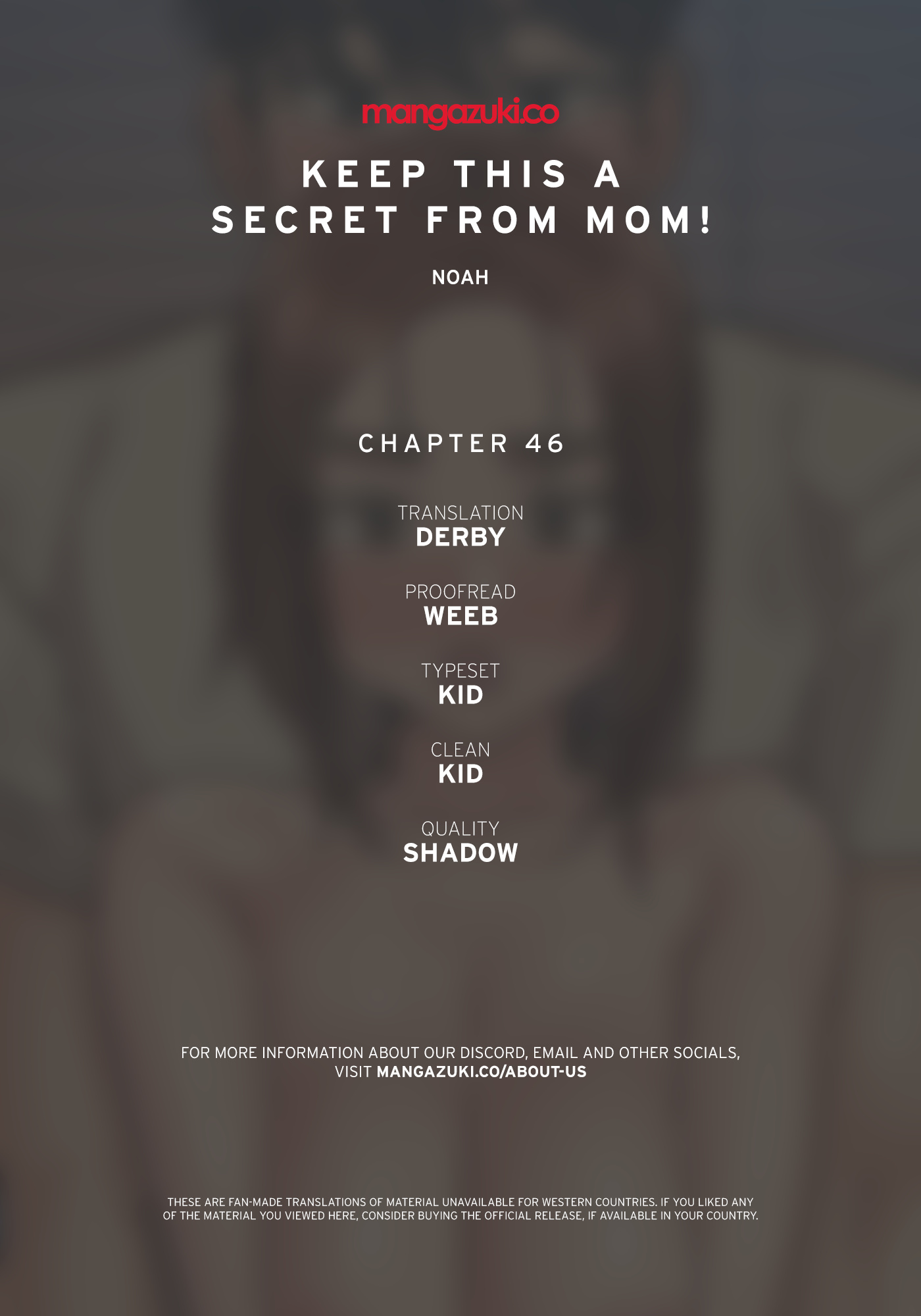 Keep This A Secret From Mom Chapter 46 - Picture 1
