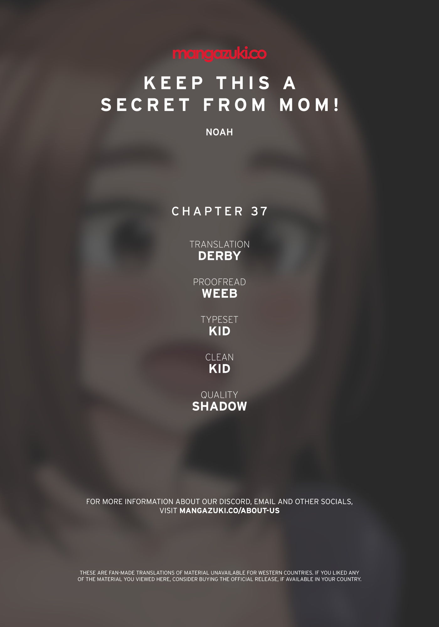 Keep This A Secret From Mom Chapter 37 - Picture 1