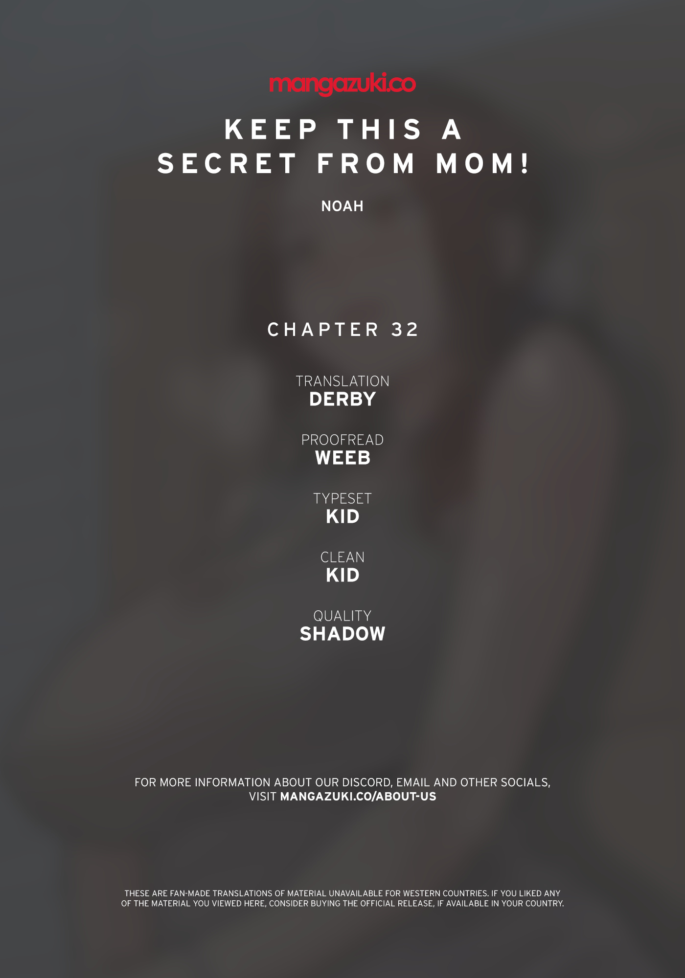 Keep This A Secret From Mom Chapter 32 - Picture 1