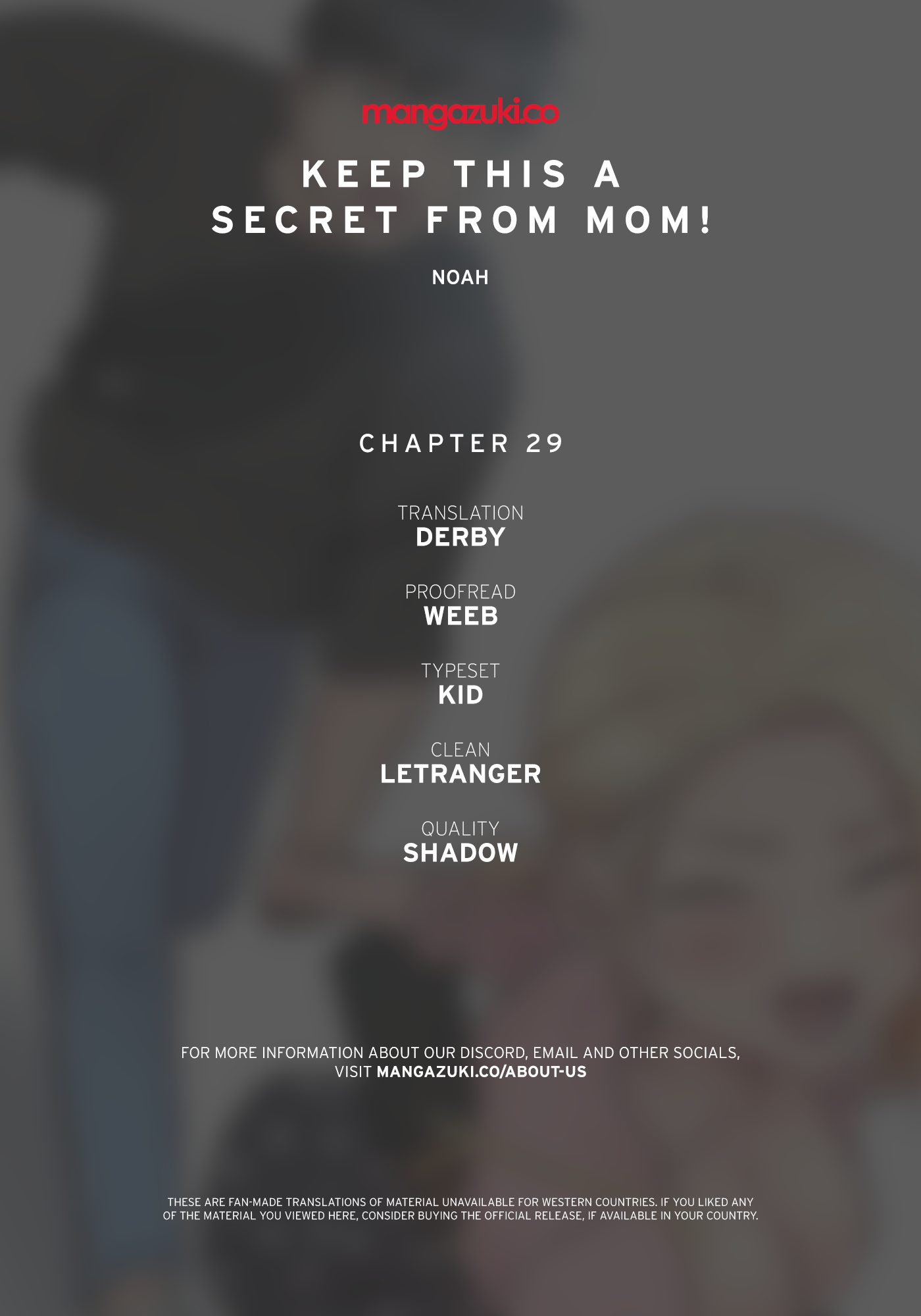 Keep This A Secret From Mom - Page 1
