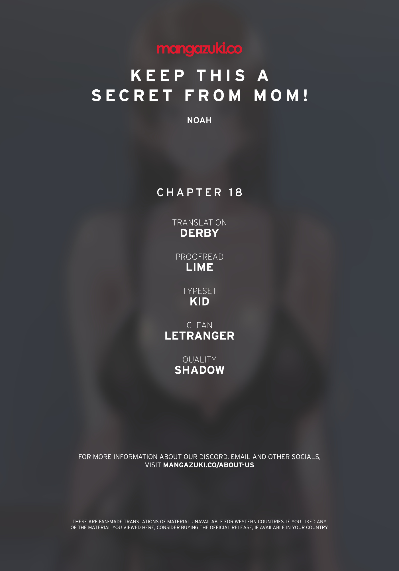 Keep This A Secret From Mom Chapter 18 - Picture 1