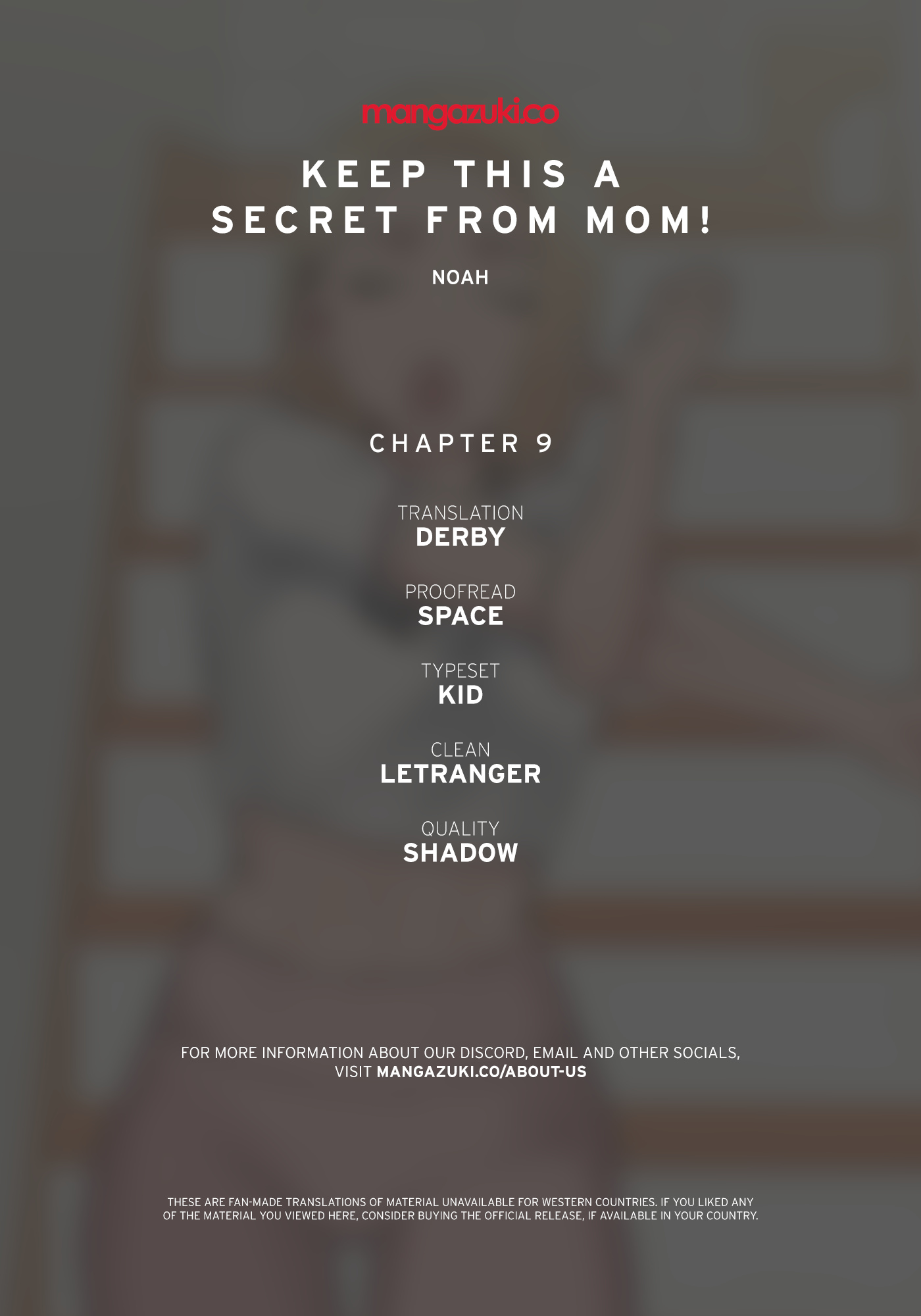 Keep This A Secret From Mom Chapter 9 - Picture 1