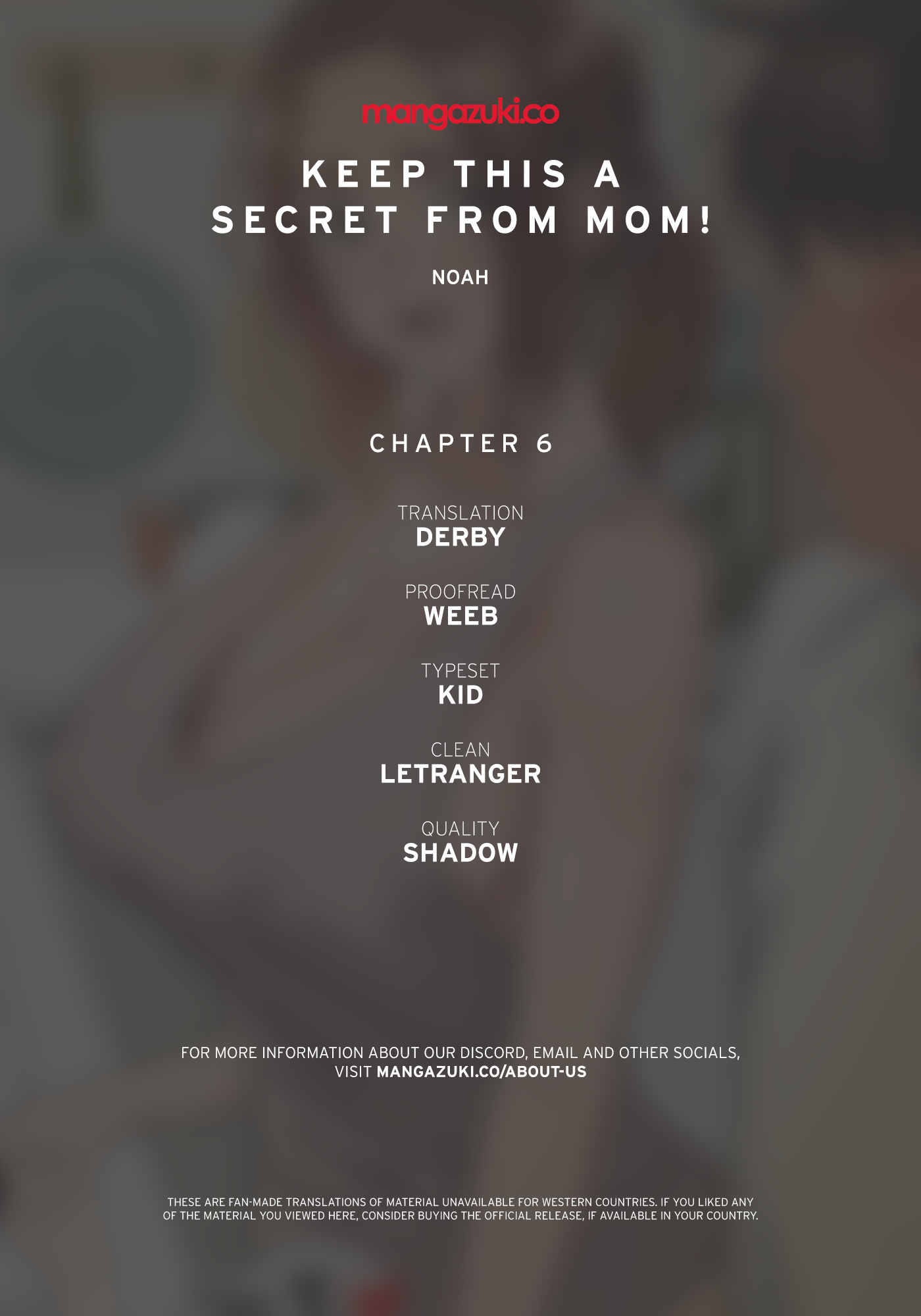 Keep This A Secret From Mom Chapter 6 - Picture 1