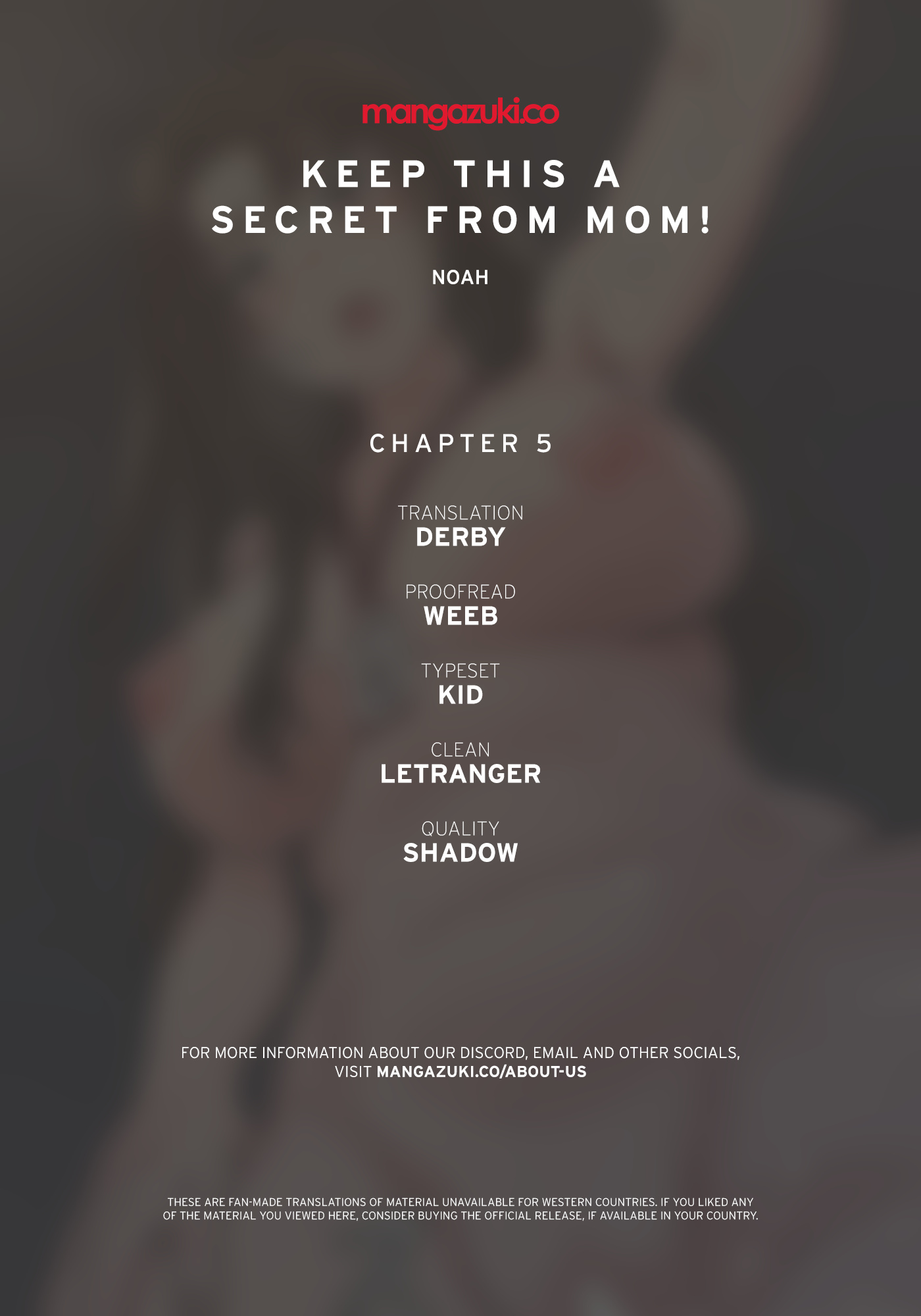 Keep This A Secret From Mom Chapter 5 - Picture 1