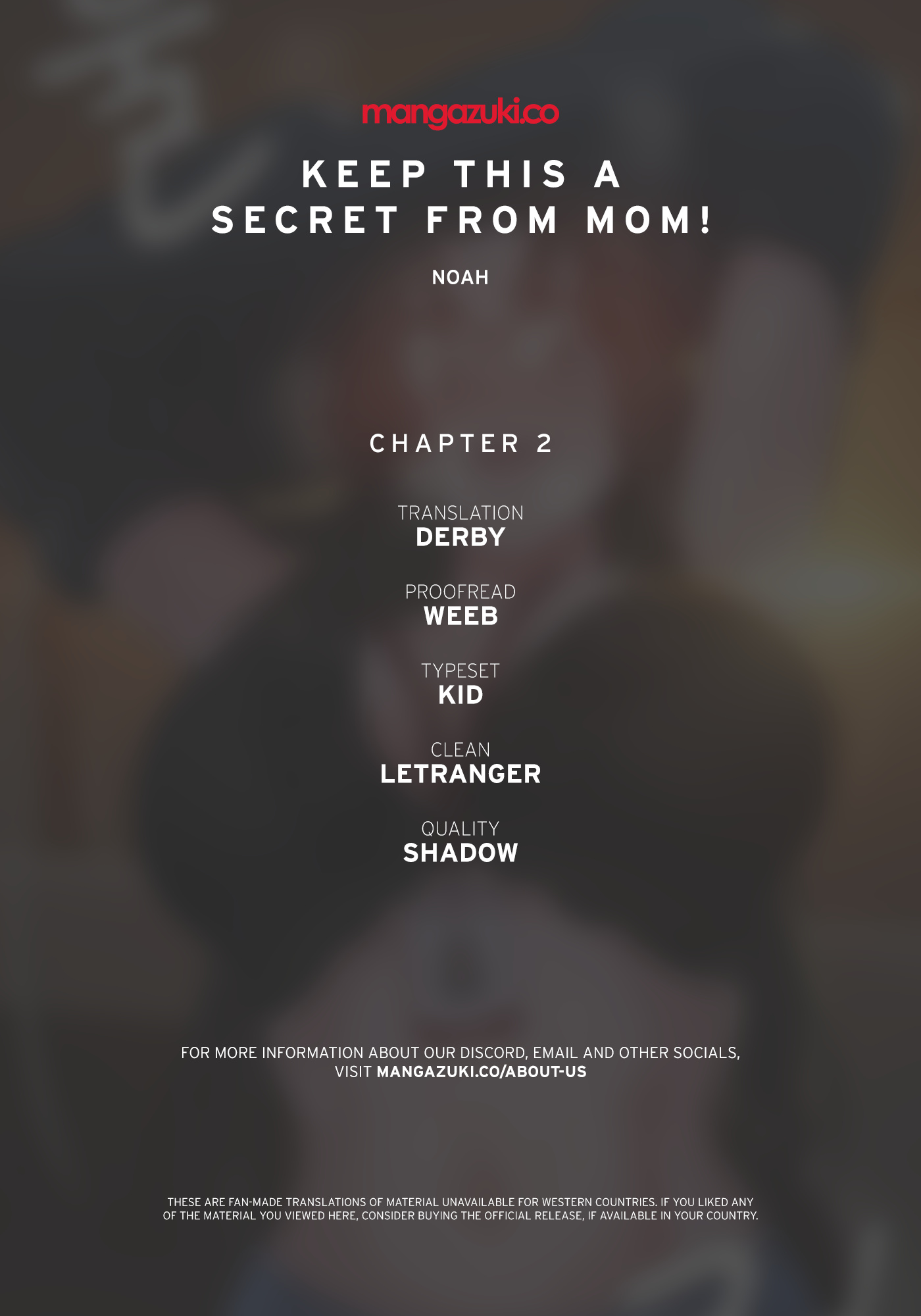 Keep This A Secret From Mom Chapter 2 - Picture 1
