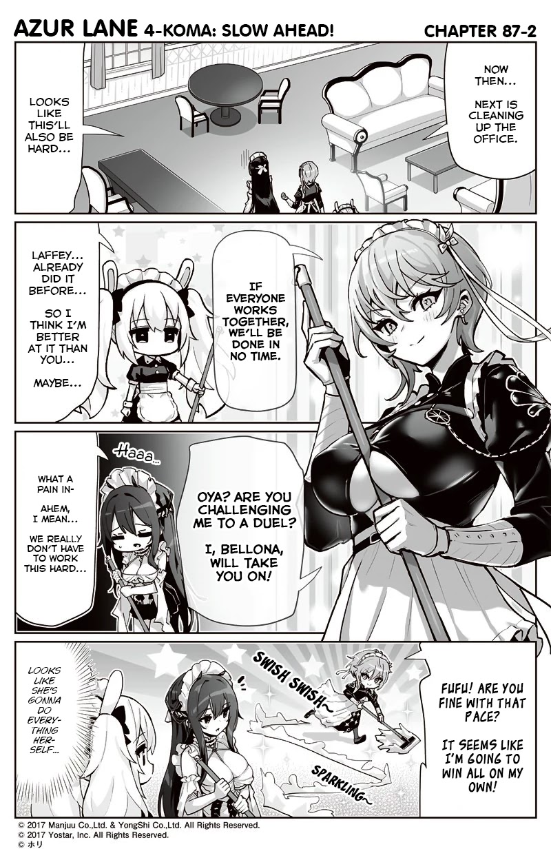 Azur Lane 4-Koma: Slow Ahead Chapter 87 - Picture 2