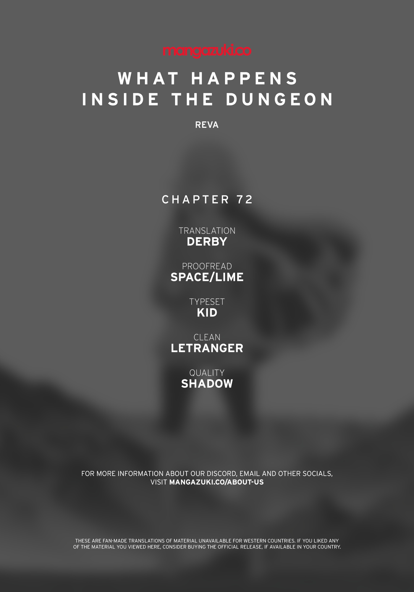 What Happens Inside The Dungeon Chapter 72 - Picture 1