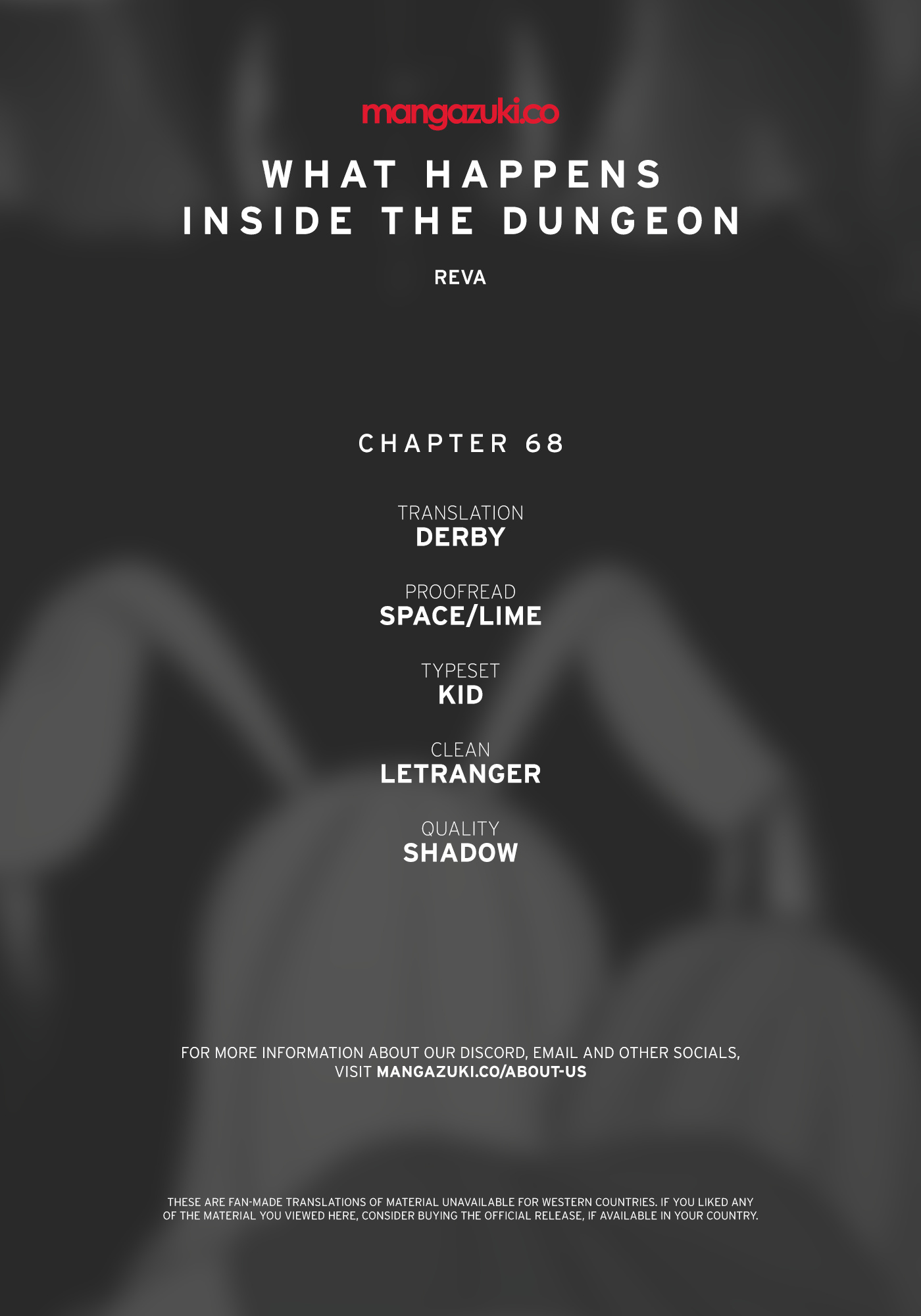 What Happens Inside The Dungeon - Page 1
