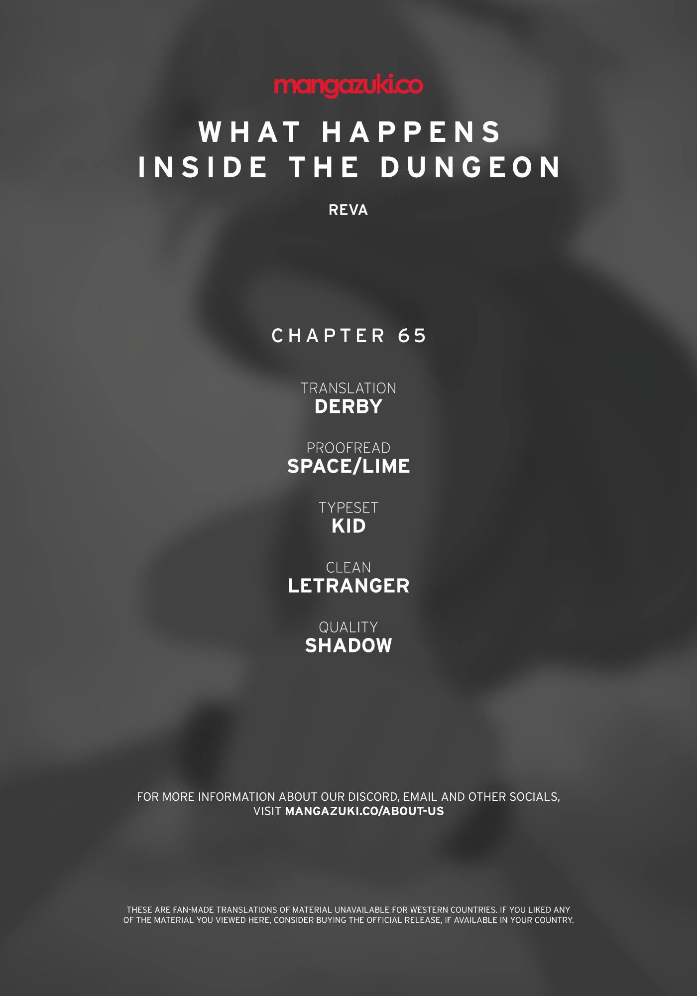 What Happens Inside The Dungeon Chapter 65 - Picture 1
