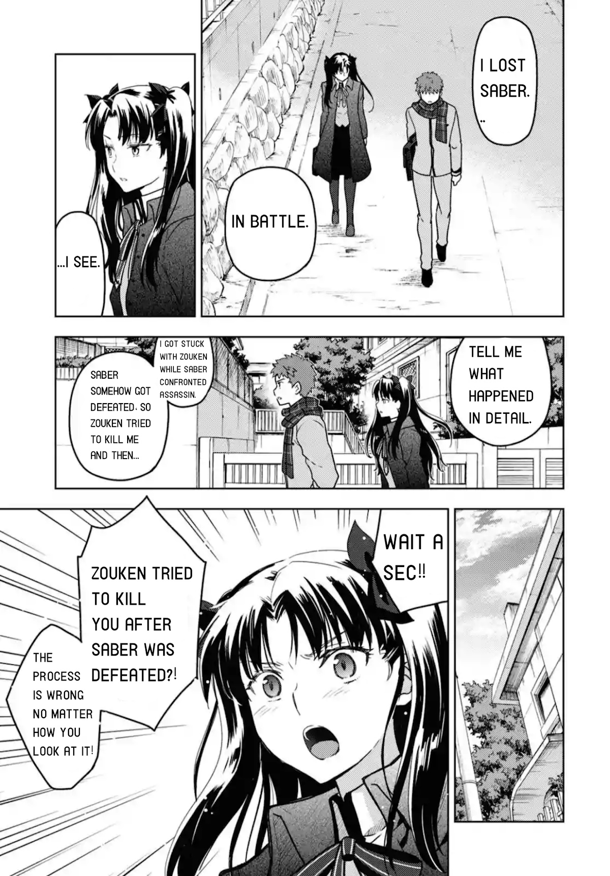 Fate/stay Night - Heaven's Feel Chapter 60: Rin's Questions And Answers - Picture 3