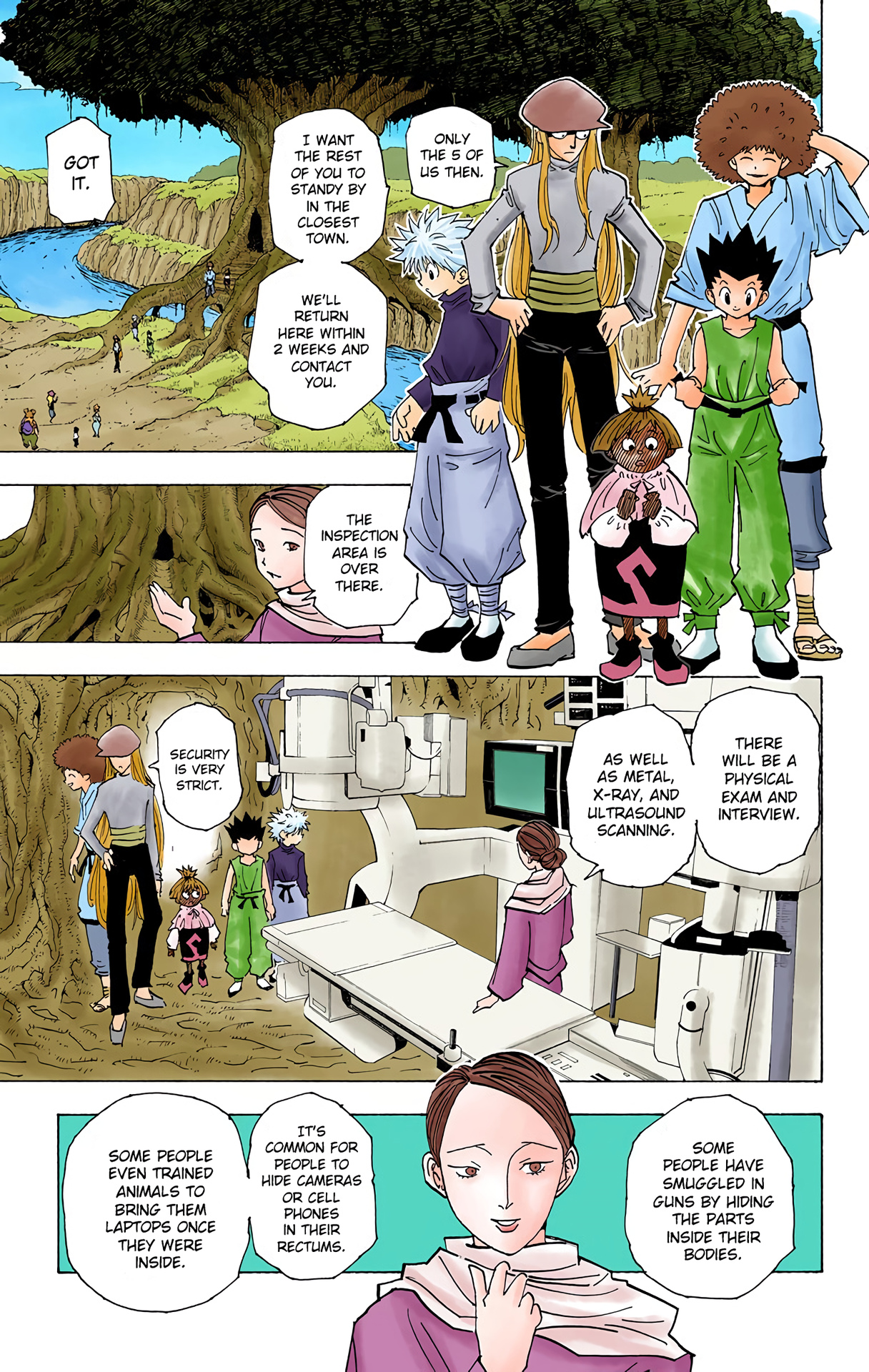 Hunter X Hunter Full Color Vol.19 Chapter 189: Infiltration - Picture 3