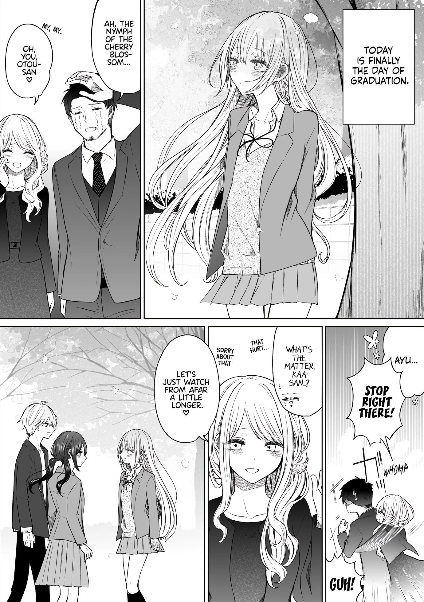 Ichizu De Bitch Na Kouhai Chapter 131: Story Of My Daughter's Future Being Promising - Picture 1