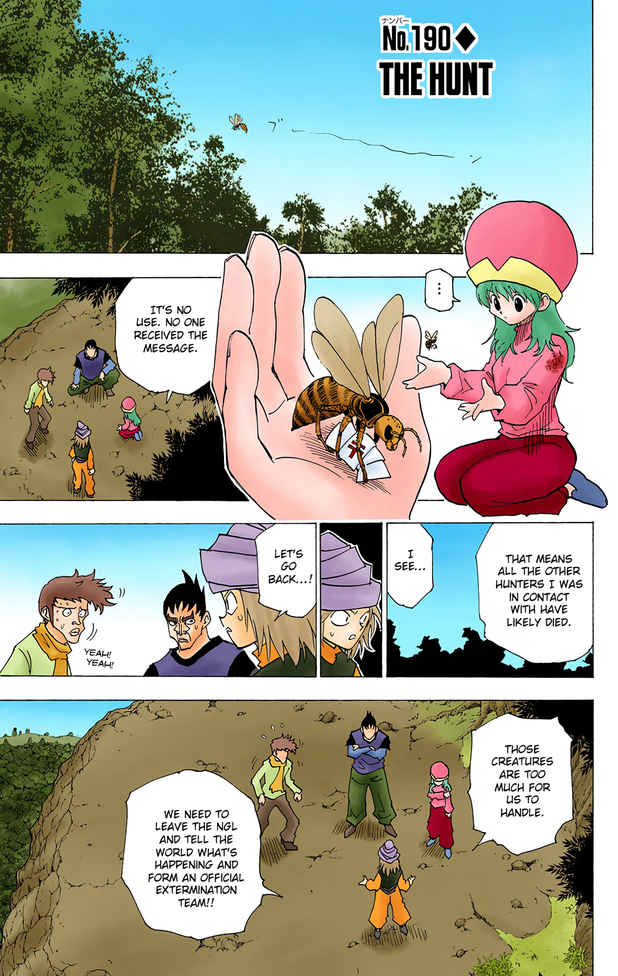 Hunter X Hunter Full Color Vol.19 Chapter 190: The Hunt - Picture 1