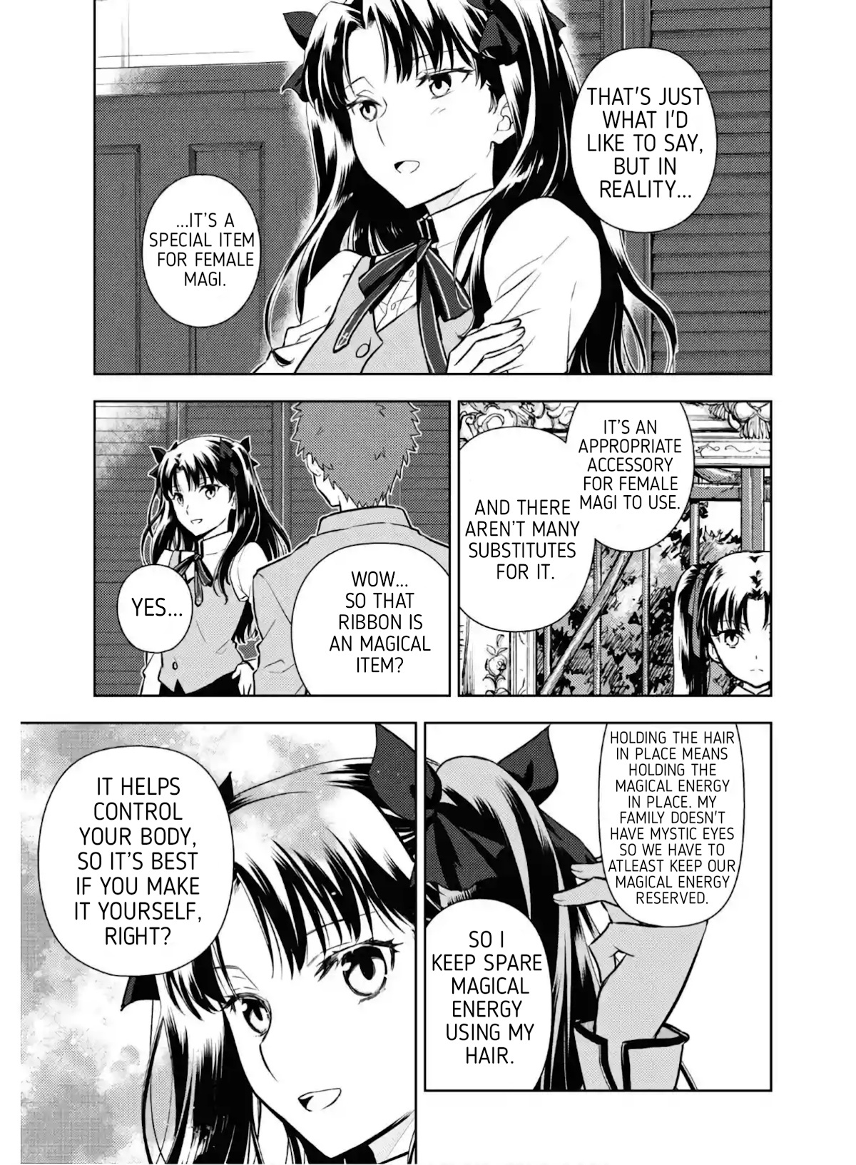 Fate/stay Night - Heaven's Feel Chapter 62: Day 9 / Rin's Questions And Answers (3) - Picture 3