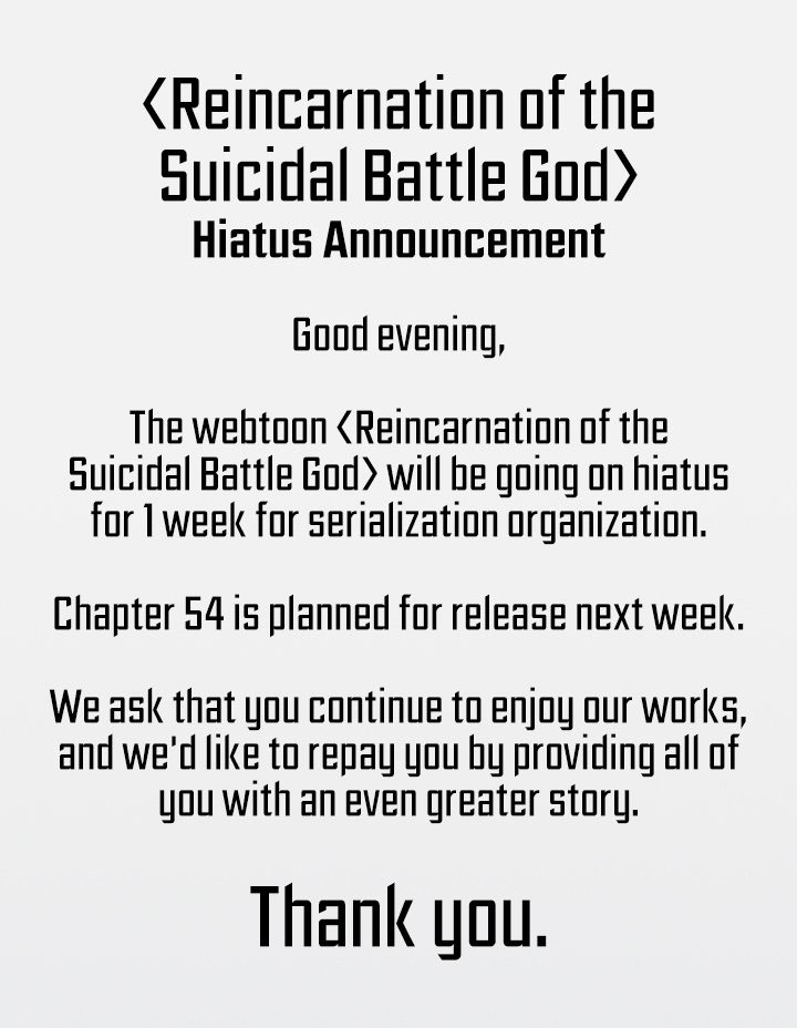 Reincarnation Of The Suicidal Battle God - Page 1