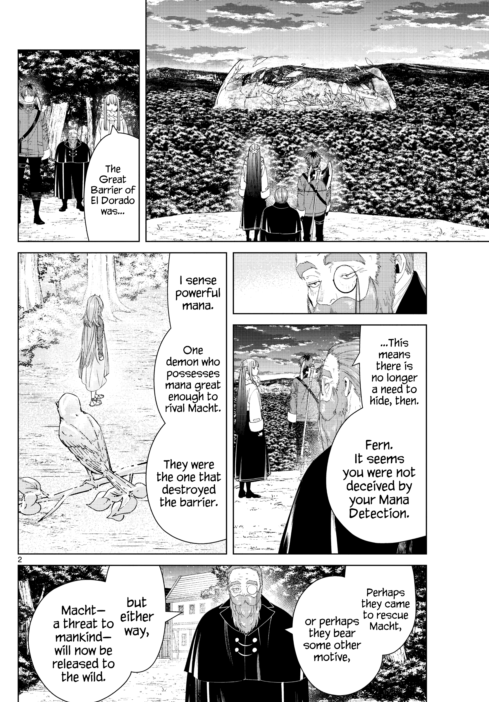 Sousou No Frieren Chapter 95: Nameless Great Demon - Picture 2