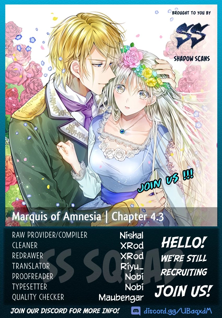 Marquis Of Amnesia Chapter 4.3 - Picture 1